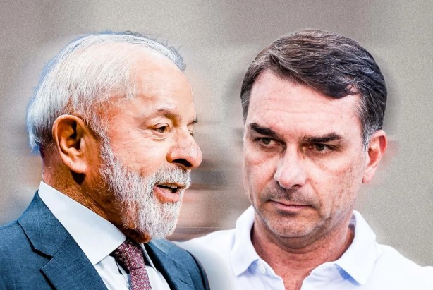 BTG/Nexus: Lula e Flávio Bolsonaro têm empate técnico em 1º e 2º turnos